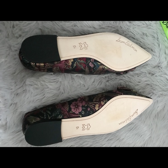 Sam Edelman Raisa Studded Bow Flats NIB Size 8.5 - Picture 4 of 6